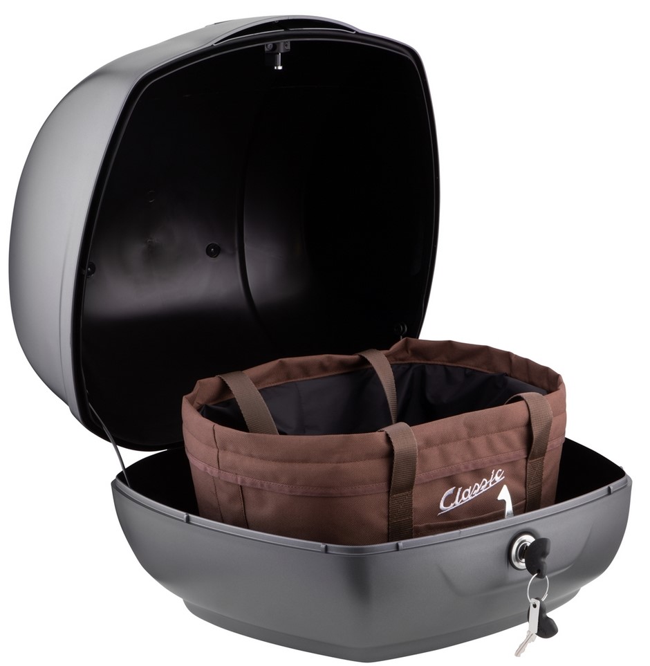 Innentasche Classic für Vespa für Top Case, braun