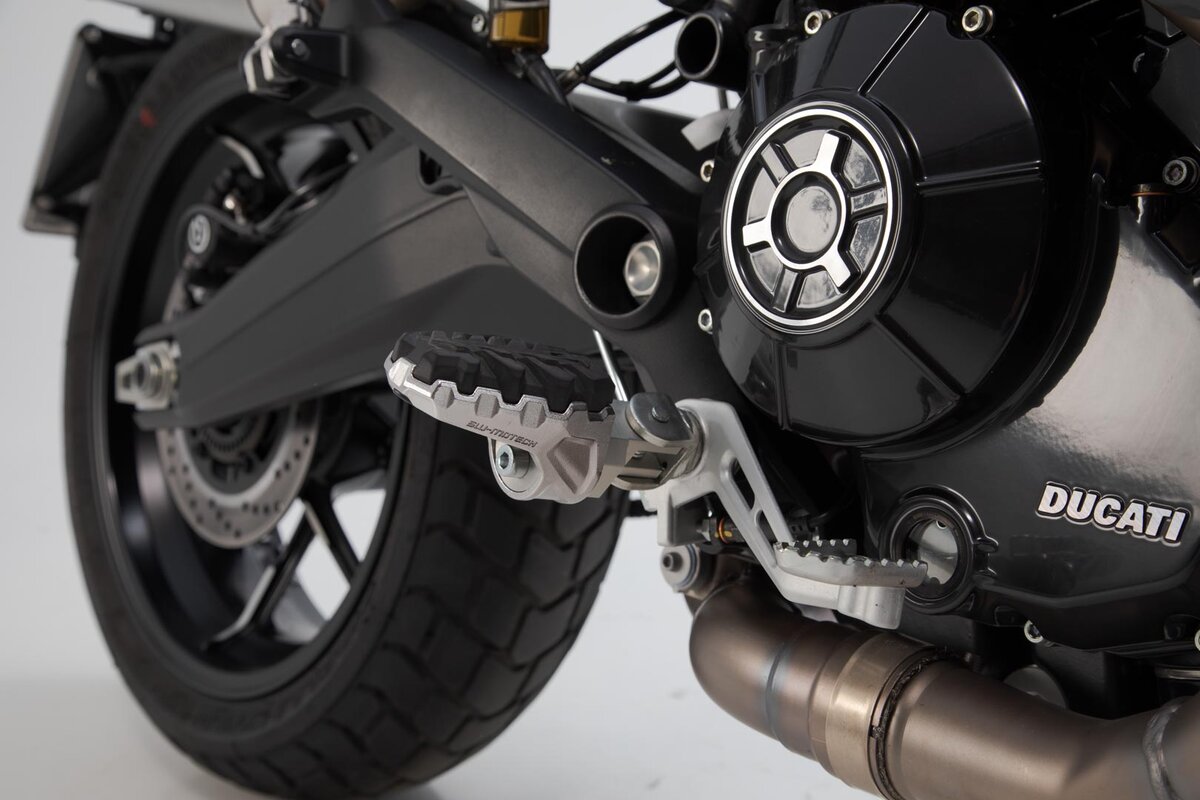 SW-Motech EVO Fußrasten-Kit Ducati Modelle / Benelli TRK 502 X (18-)