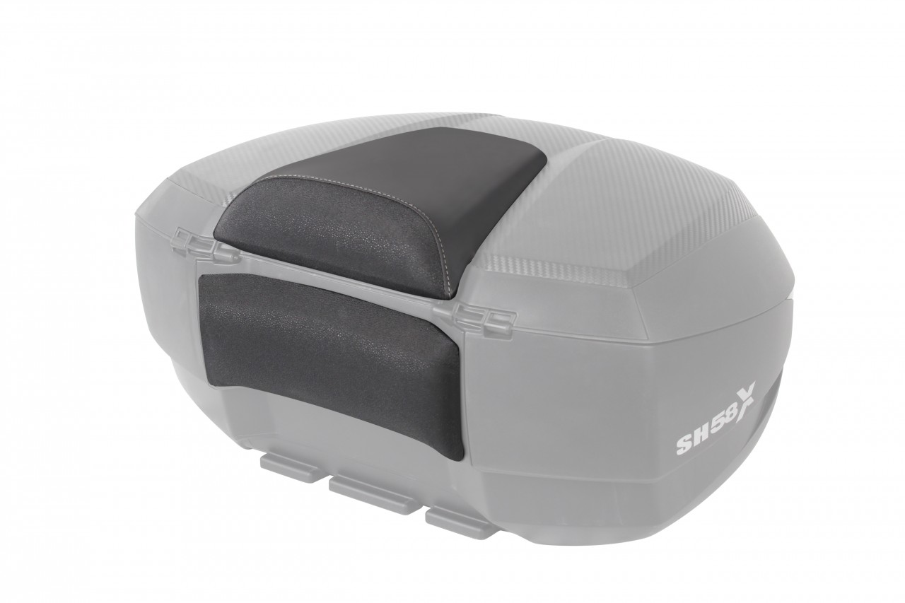Shad Top Case SH59X, schwarz mit Aluminiumdeckel, 58l
