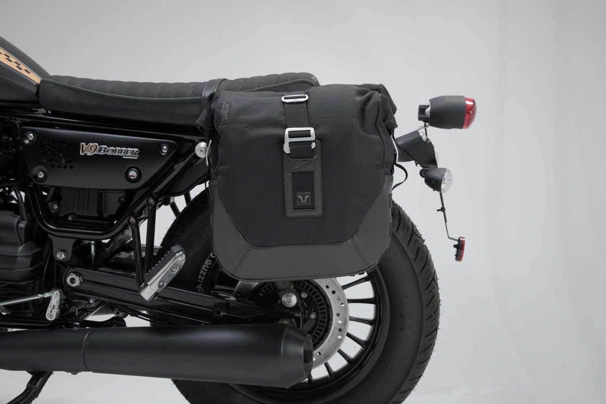 SW-Motech Legend Gear Seitentaschen-System LC für Moto Guzzi V9 Roamer / Bobber
