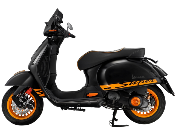 Abdeckung Variodeckel für Vespa, orange matt