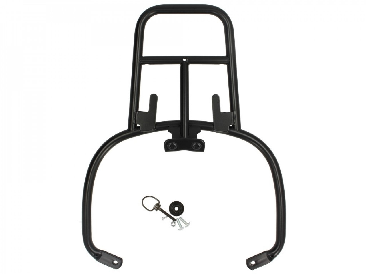 Original Vespa GTS Top Case Träger, schwarz