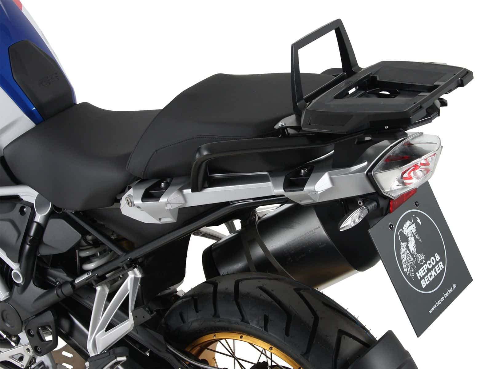 Alurack Topcase-Träger schwarz für BMW R 1200 GS LC (13-18) Hepco & Becker