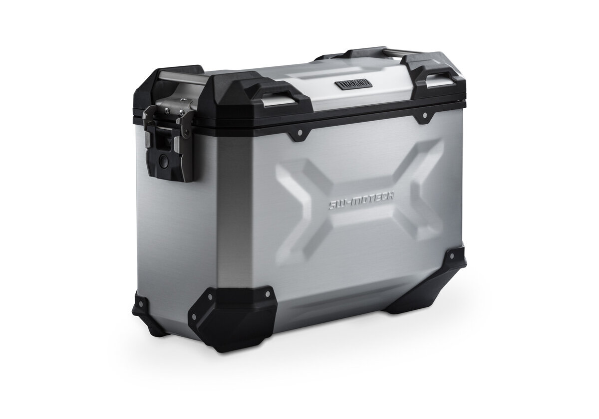SW-Motech TRAX ADV M Alukoffer 37L silbern, links für Honda XL 750 Transalp (23-)