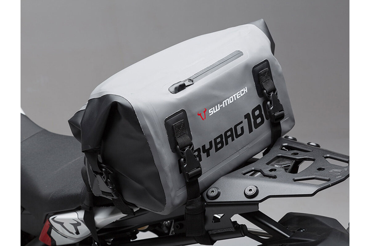 SW-Motech Drybag 180 Hecktasche für Aprilia NA 850 Mana, grau / schwarz