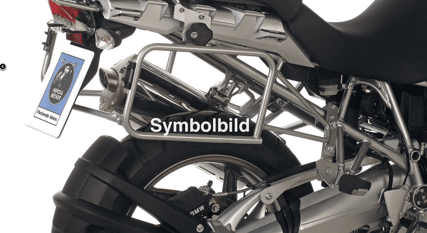 Seitenkofferträger Lock-it schwarz für BMW R 1200 GS (04-07) Hepco & Becker