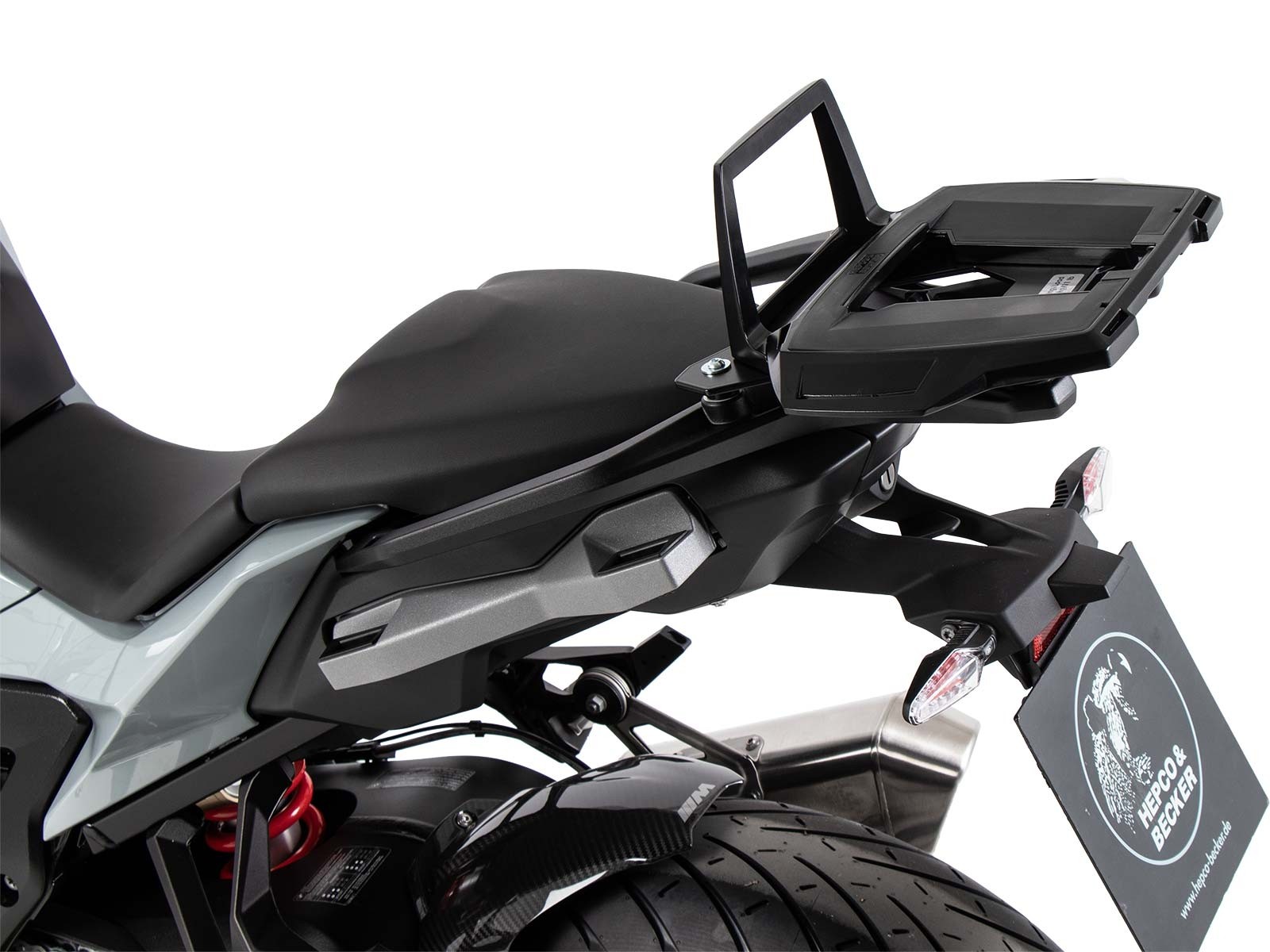 Alurack Topcase-Träger für Originalgepäckbrücke BMW S 1000 XR (20-23) Hepco & Becker