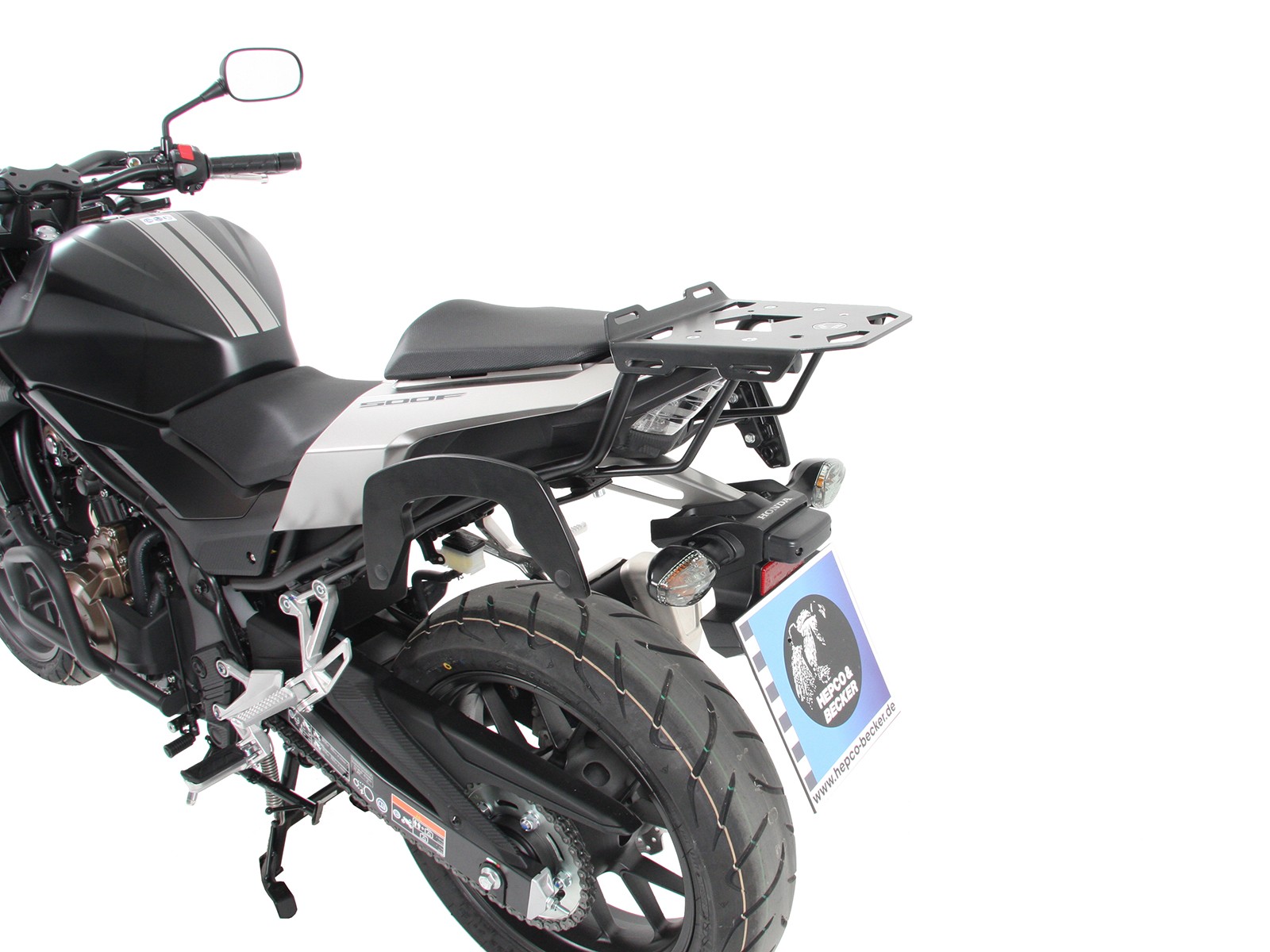 C-Bow Seitenträger anthrazit für Honda CB 500 F (16-18) Hepco & Becker