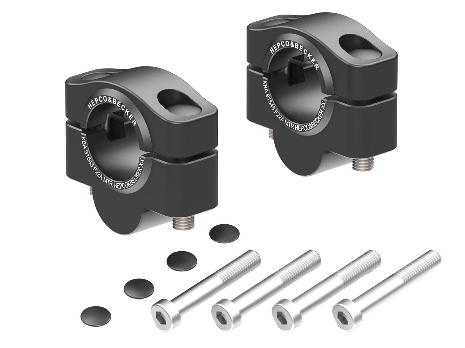 Lenkererhöhung H=20 mm für Yamaha Ténéré 700 Rally (25-) Hepco & Becker