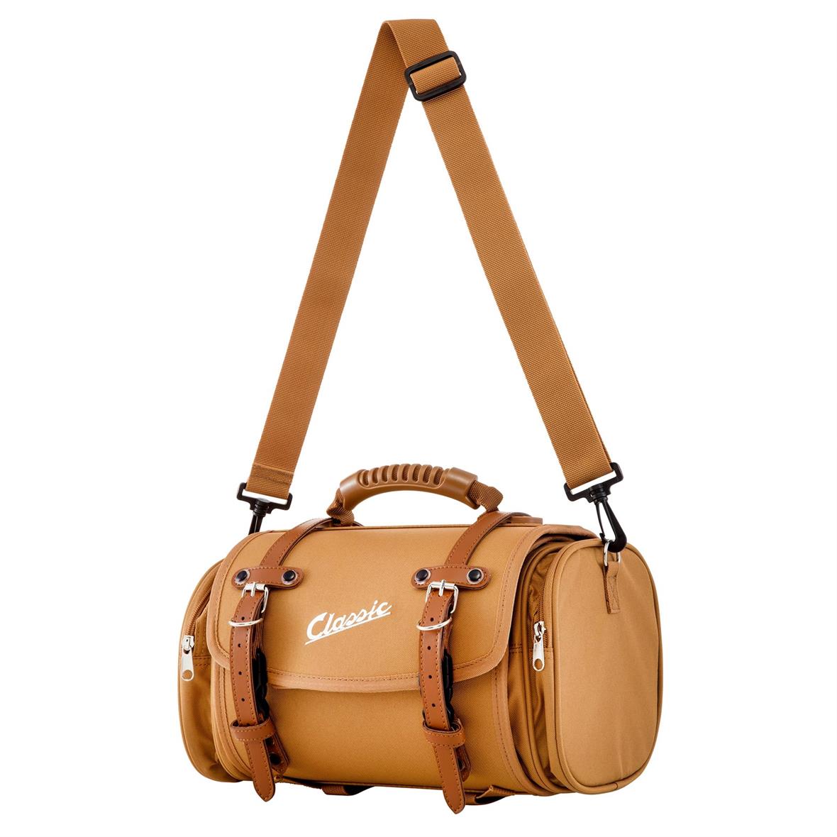 Tasche "Classic" klein für Vespa - braun, Nylon