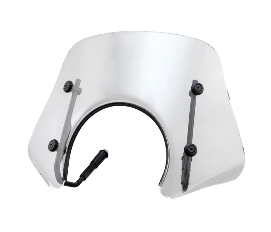 Flyscreen ERMAX Piccolo H 160 mm für Vespa GTS/​GTS Super/​GT/​GT L (-22), klar