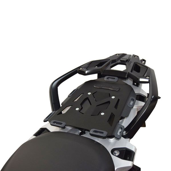 Gepäckträger Alu statt Soziussitz für BMW R 1200 GS LC /Rallye, R 1250 GS, Alu, schwarz