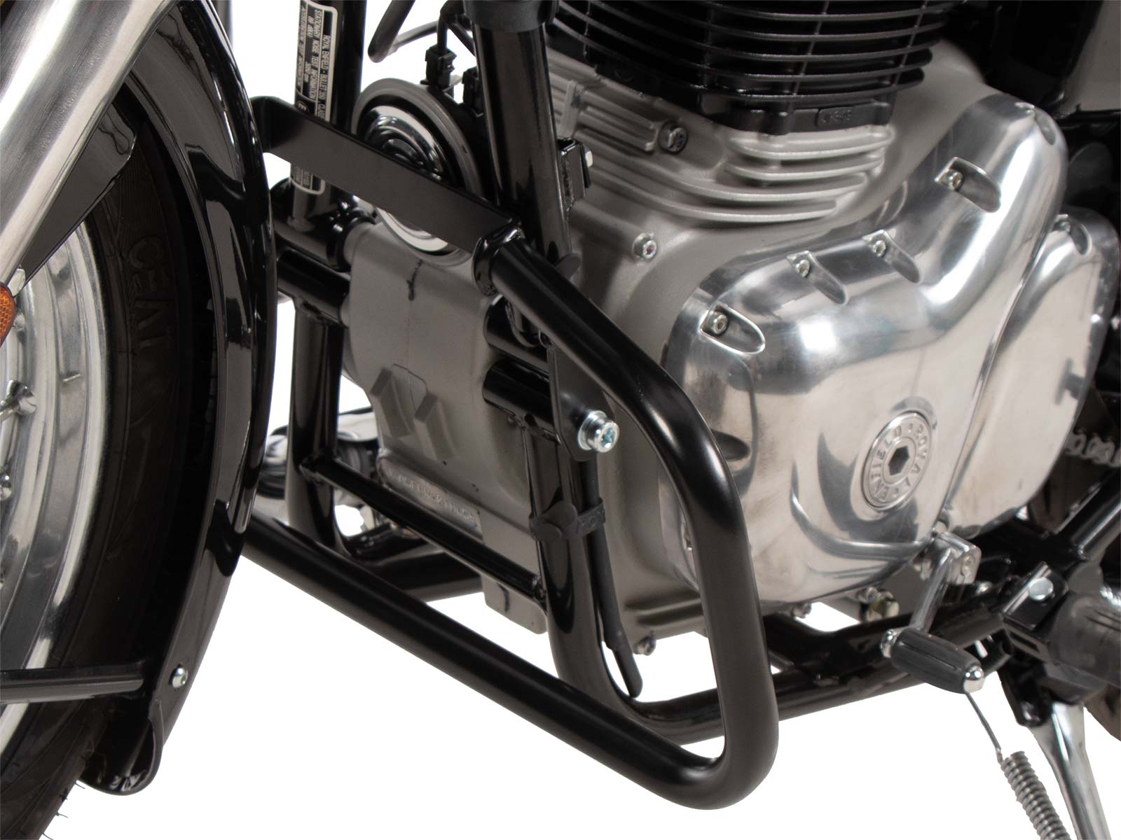 Motorschutzbügel schwarz für Royal Enfield Bullet 350 (24-) Hepco & Becker