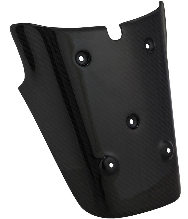 Nummernschildhalter hinten für Vespa GTS/​GTS Super/​GTV 125-300ccm (-'13), Carbon