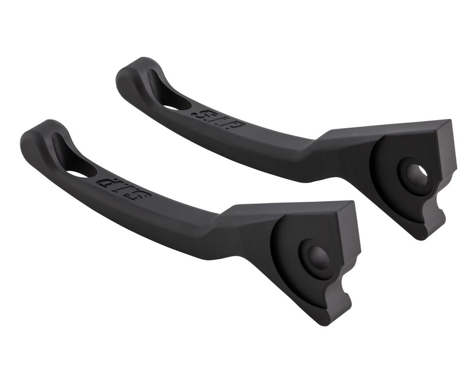 Sporthebel Set Bremse Shorty für Vespa, rechts und links, schwarz matt