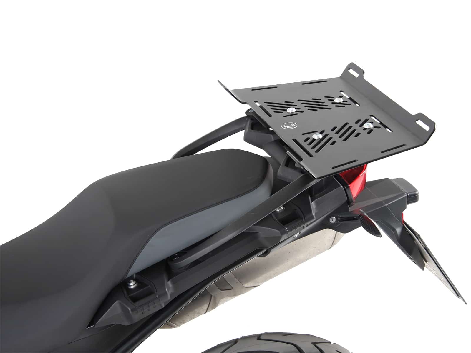 Gepäckbrückenverbreiterung schwarz für original Kunststoffbrücke für BMW F 800 GS (24-)