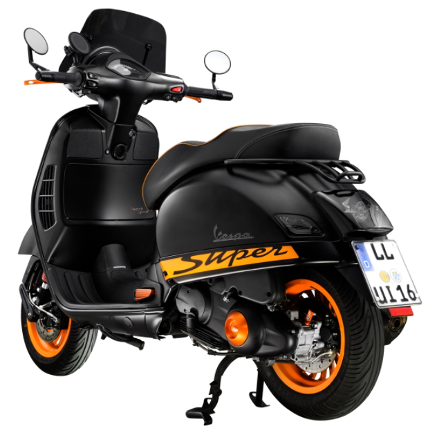 Abdeckung Variodeckel für Vespa, orange matt