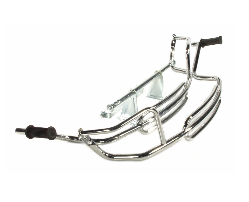 Sturzbügel Seitenhaube für Vespa PX 80-200ccm, chrom