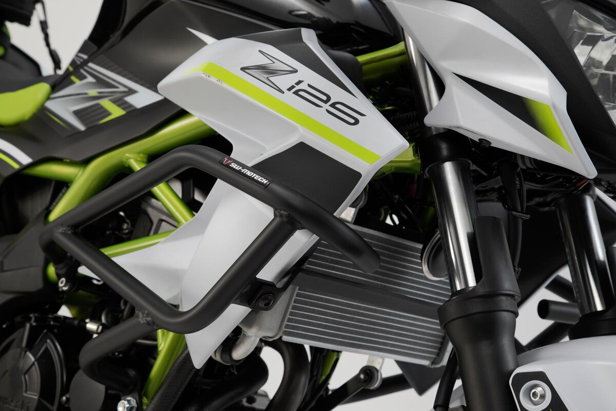 SW-Motech Sturzbügel für schwarz für Kawasaki Z 125 / Ninja 125