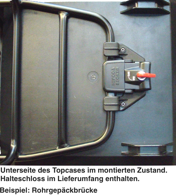 Junior Topcase 40 schwarz Hepco & Becker