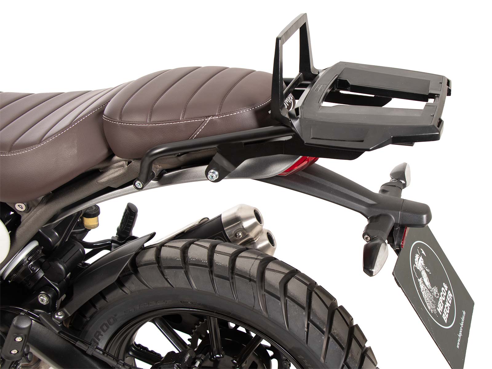 Alurack Topcaseträger für Triumph Scrambler 400 X (24-) Hepco & Becker