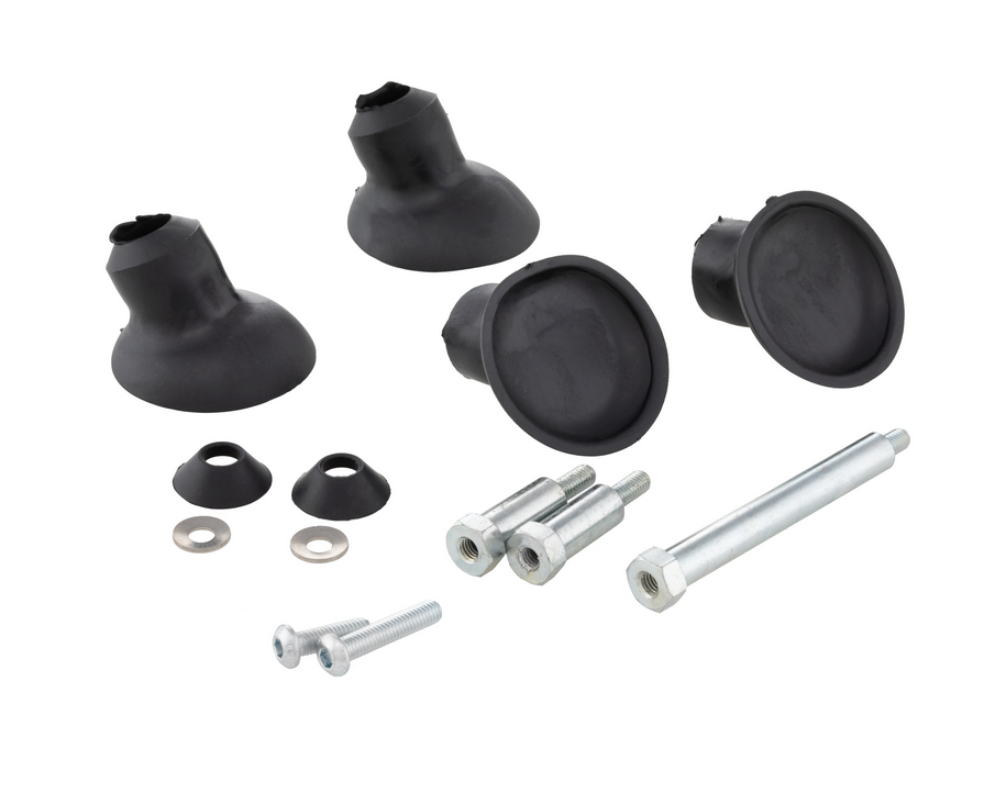 Gepäckträger vorne für Vespa GTS /​GTS Super HPE /​GTV 125/​300 ('19-), klappbar, schwarz matt