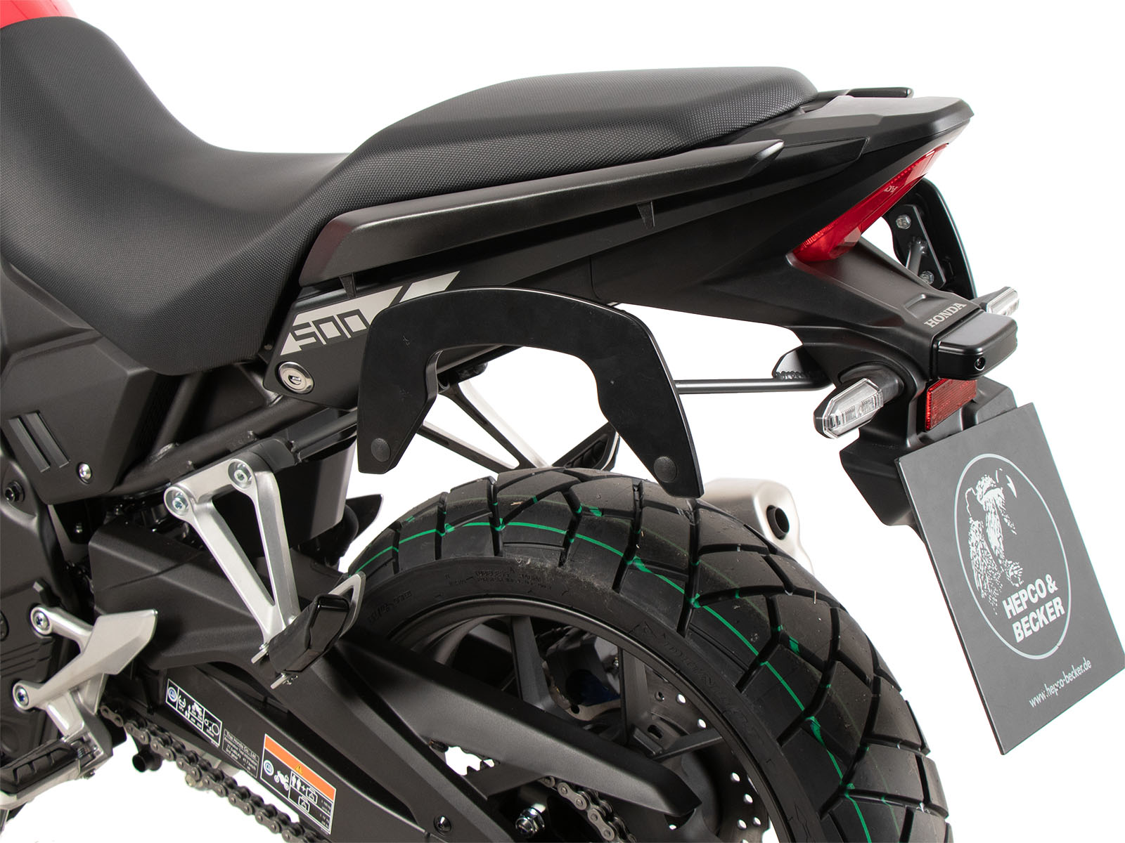 C-Bow Seitenträger anthrazit für Honda NX 500 (24-) Hepco & Becker