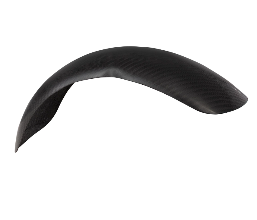Kotflügel Garelli Race EVO II ohne Halter universell, für Vespa PX 80-200ccm, Carbon klar