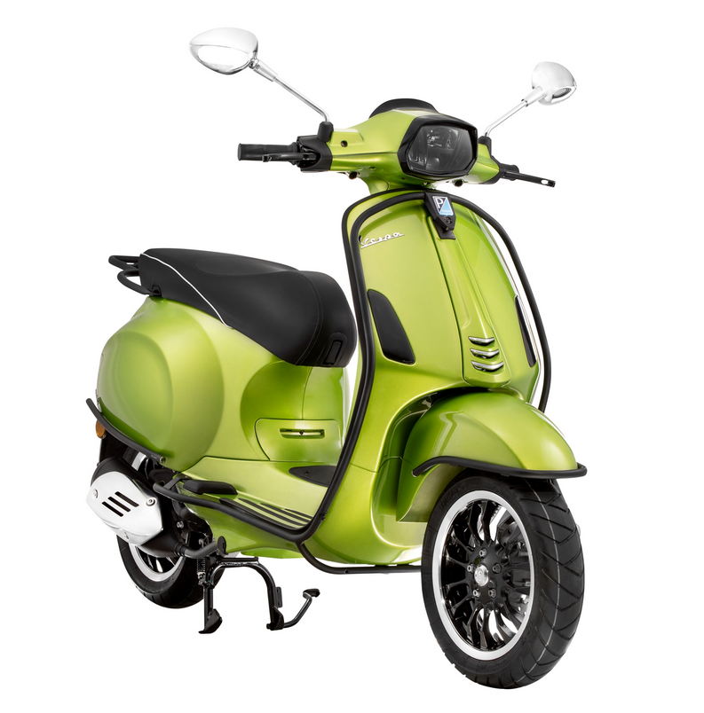 Gepäckbrücke hinten für Vespa Primavera /​Sprint /​Elettrica 50-150ccm, schwarz matt