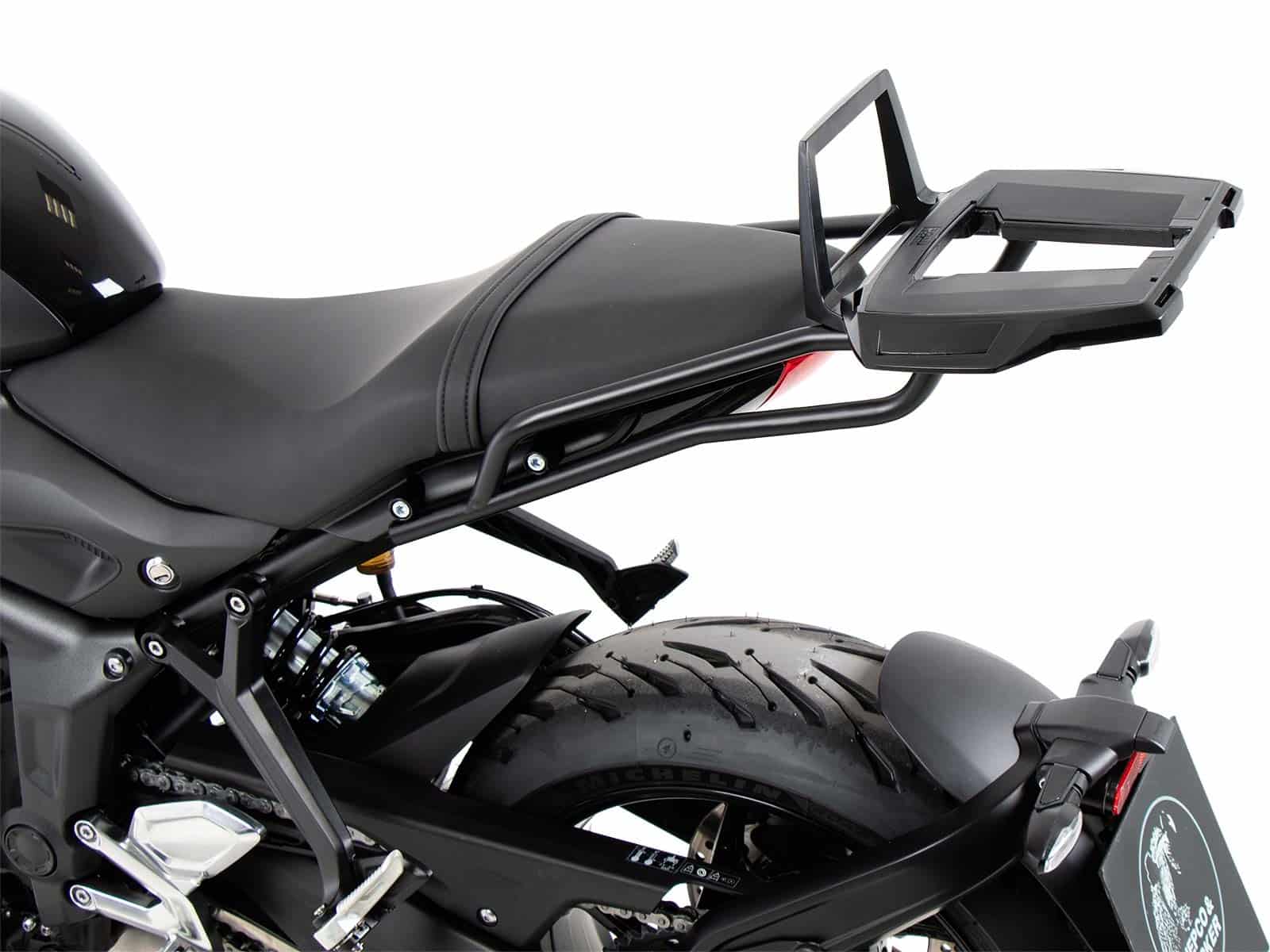 Alurack Topcase-Träger schwarz für Triumph Trident 660 (21-) Hepco & Becker