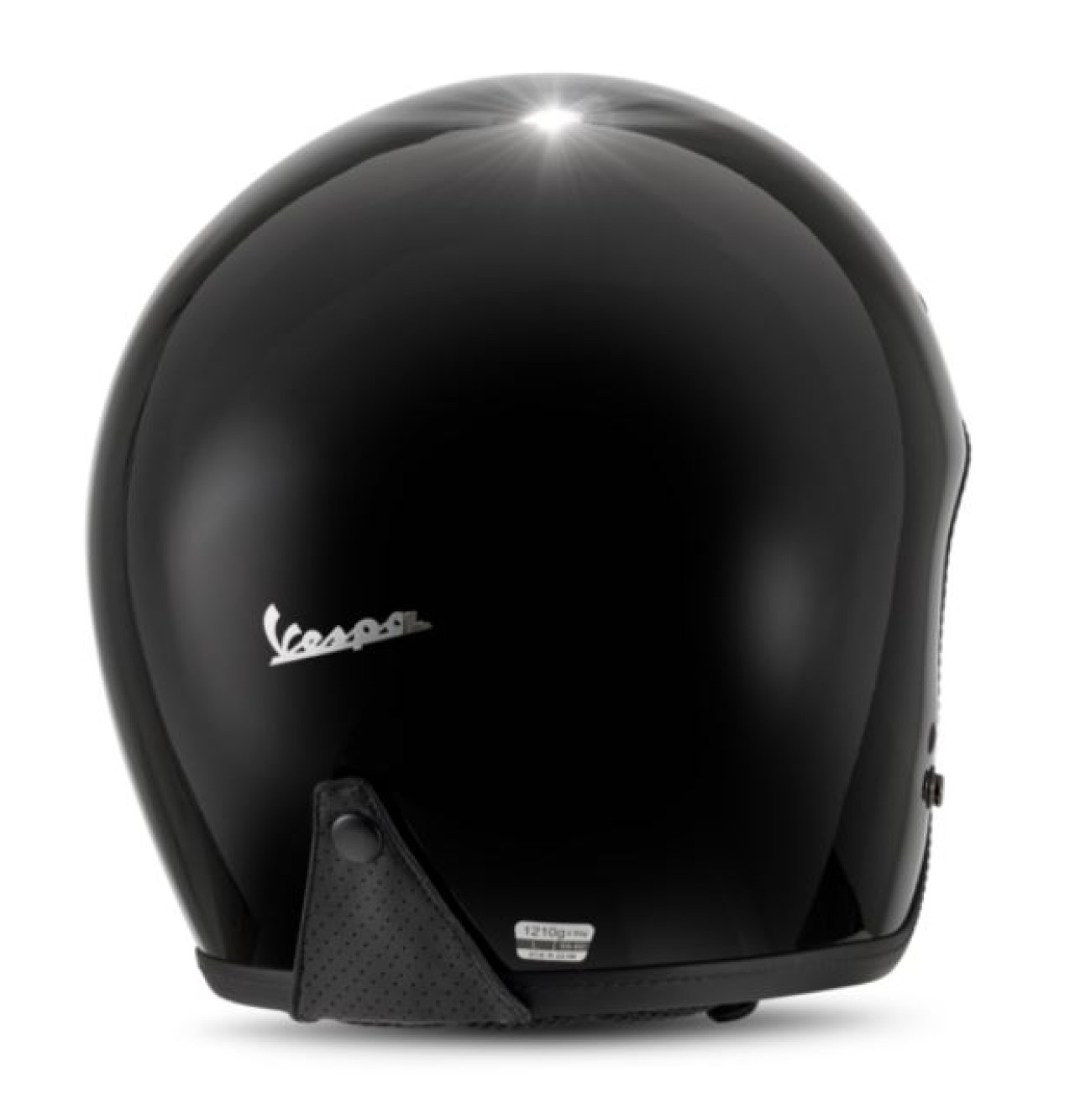 Vespa Jethelm Versilia schwarz