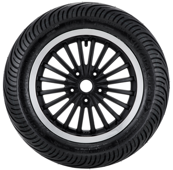 Komplettrad hinten 130/70-12 62S TL für Vespa GTS/​GTS Super/​GTV/​GT 60/​GT/​GT L