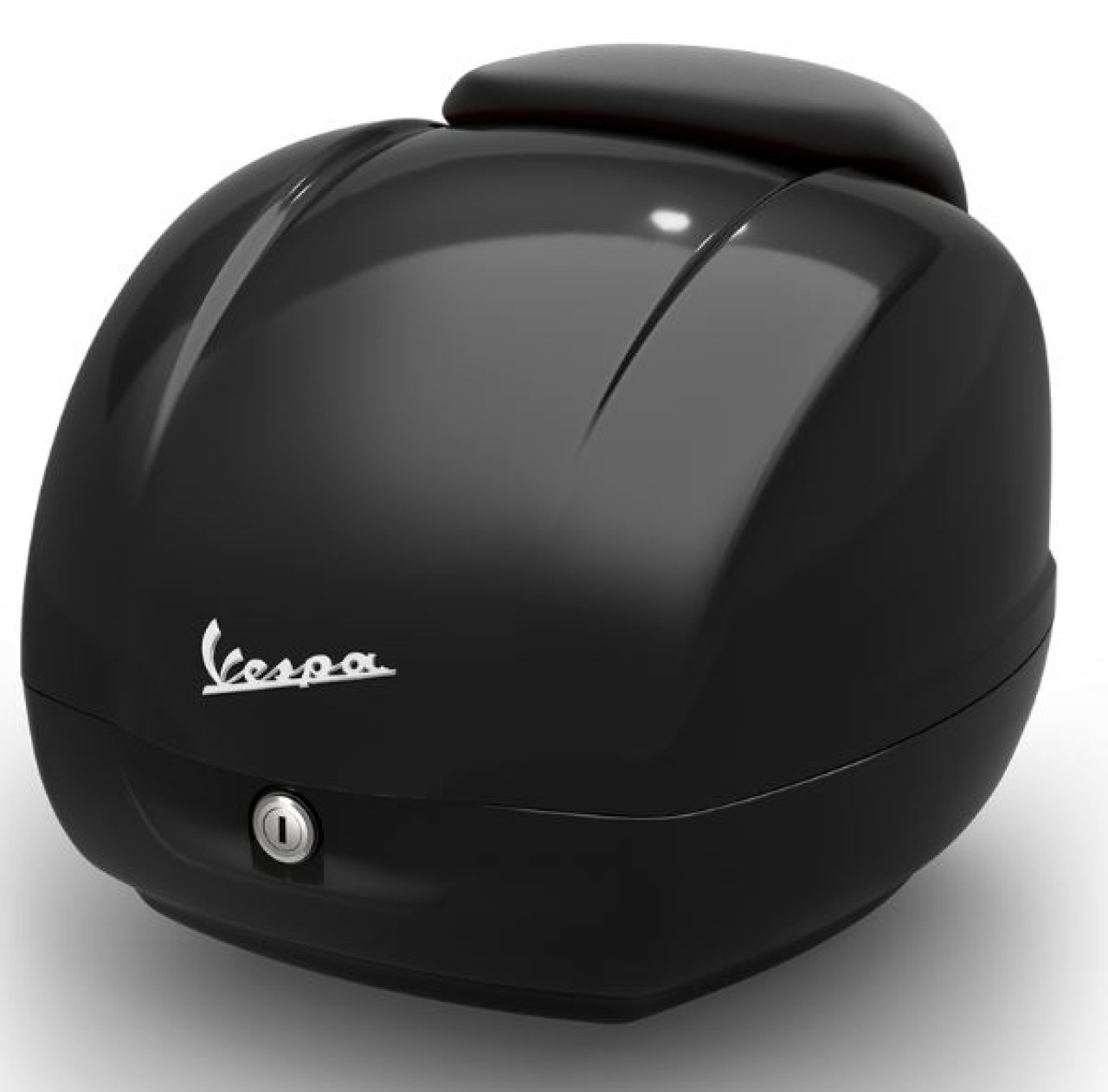 Original Topcase für Vespa GTS - schwarz, XN2_nero cosmo / vulcano / 98/A