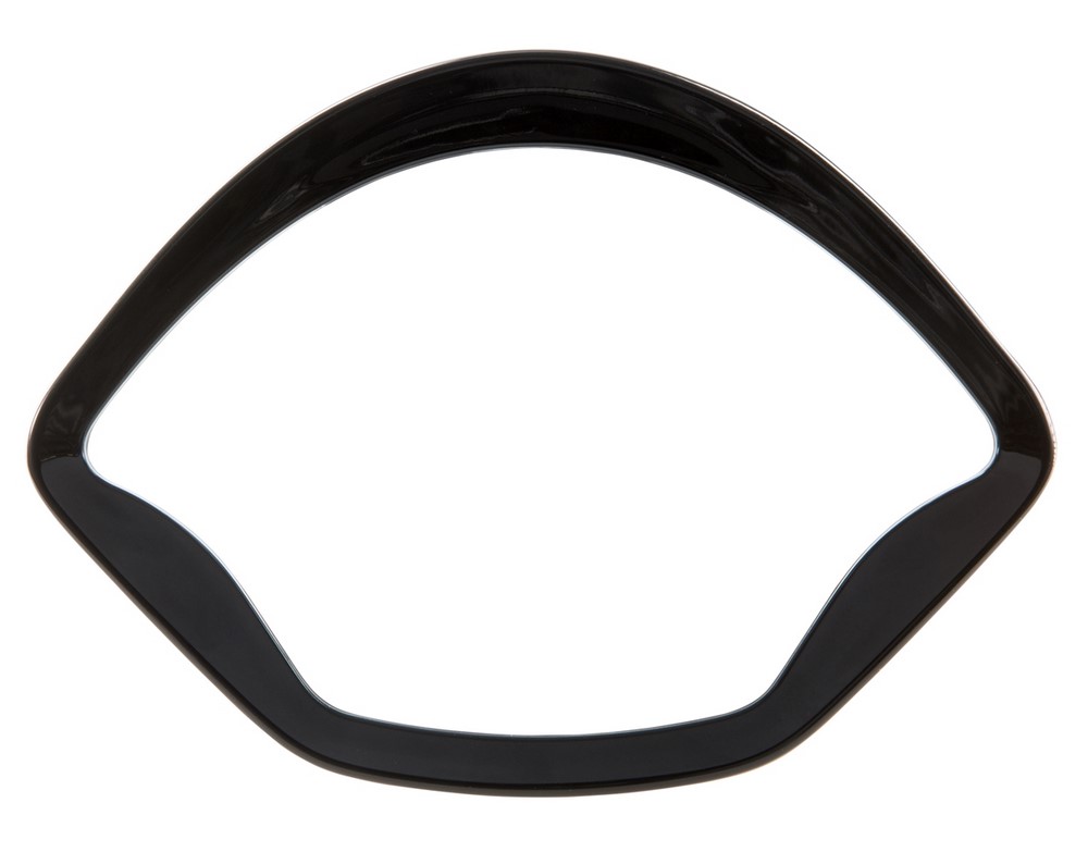 Zierring Tachometer für Vespa GTS/​GTS Super 125-300ccm ('14-), schwarz glänzend