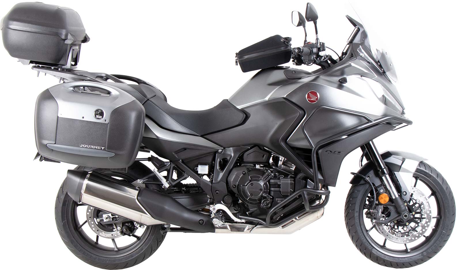 Alurack Topcaseträger für Originalgepäckbrücke für Honda NT 1100 (22-24) Hepco & Becker