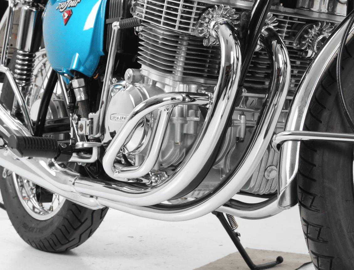 Motorschutzbügel chrom für Honda CB 750 Four K0-K6 / F1/F2 (70-76) Hepco & Becker