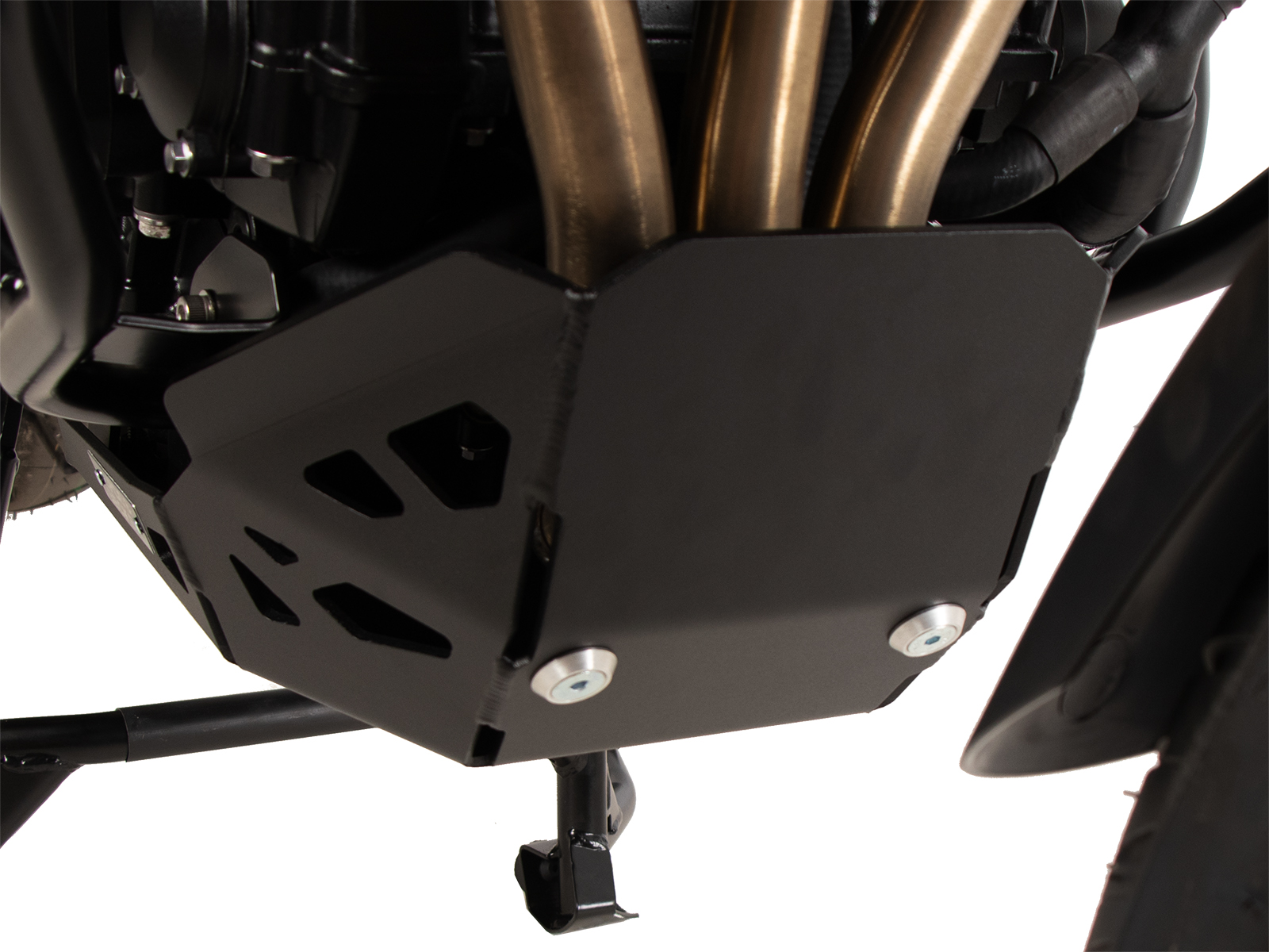 Motorschutzplatte schwarz für Triumph Tiger 900 Rally Pro (24-) Hepco & Becker
