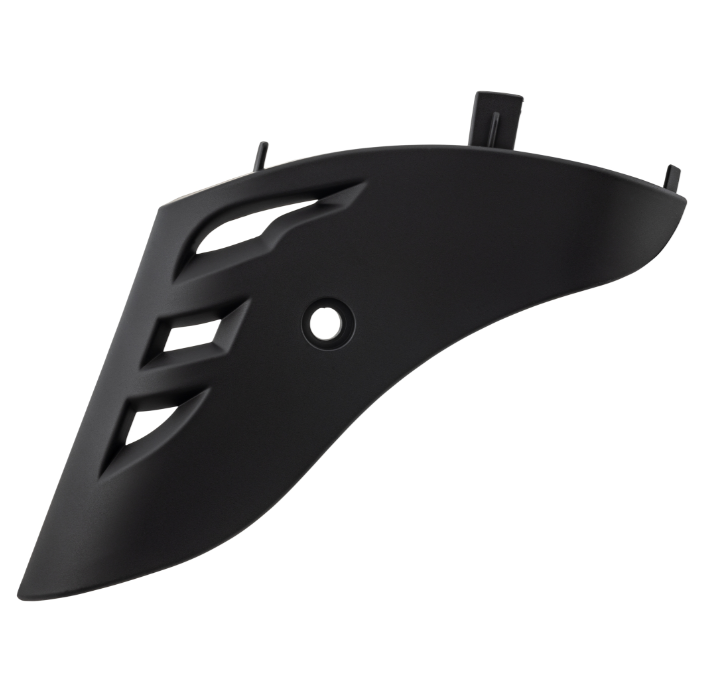 Gabelverkleidung für Vespa Primavera/​Sprint/Elettrica 50-150ccm, schwarz matt
