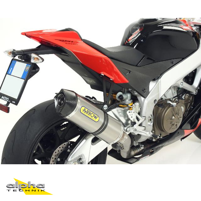 ARROW Auspuff RACE TECH für Aprilia RSV4 / V4R / RSV4RF / Tuono V4 aus Titan