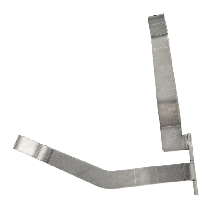 Halter Kotflügel 2.0 Garelli für Vespa PX 80-200ccm, Edelstahl gebürstet