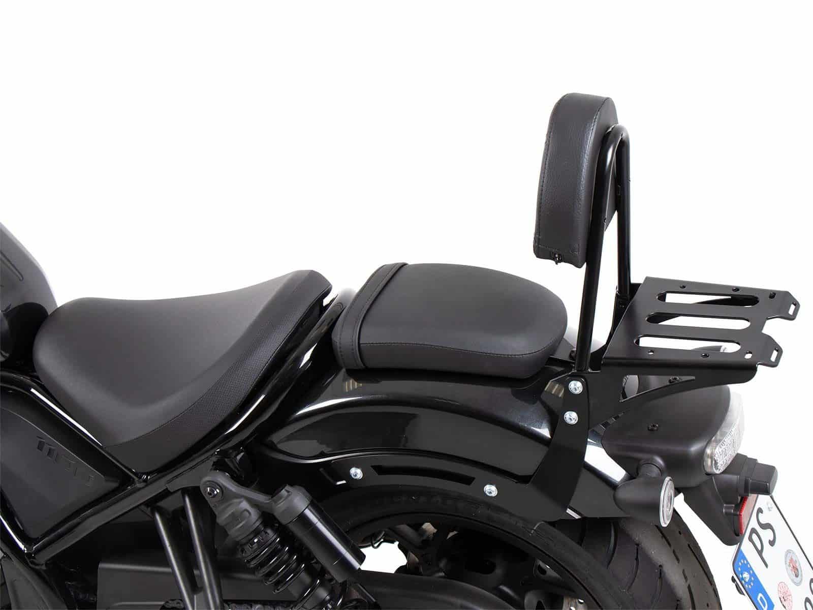 Sissybar schwarz mit Gepäckträger für Honda CMX 1100 Rebel /DCT /SE (25-) Hepco & Becker