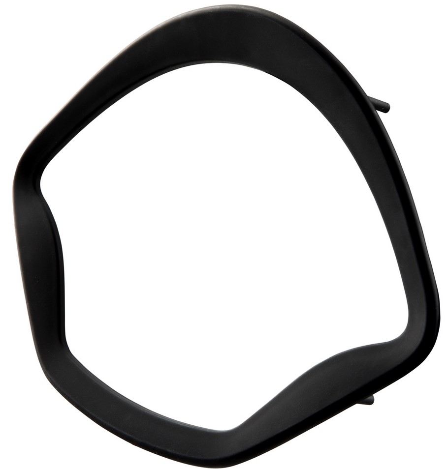 Zierring Tachometer für Vespa GTS/​GTS Super 125-300ccm ('14-), schwarz matt