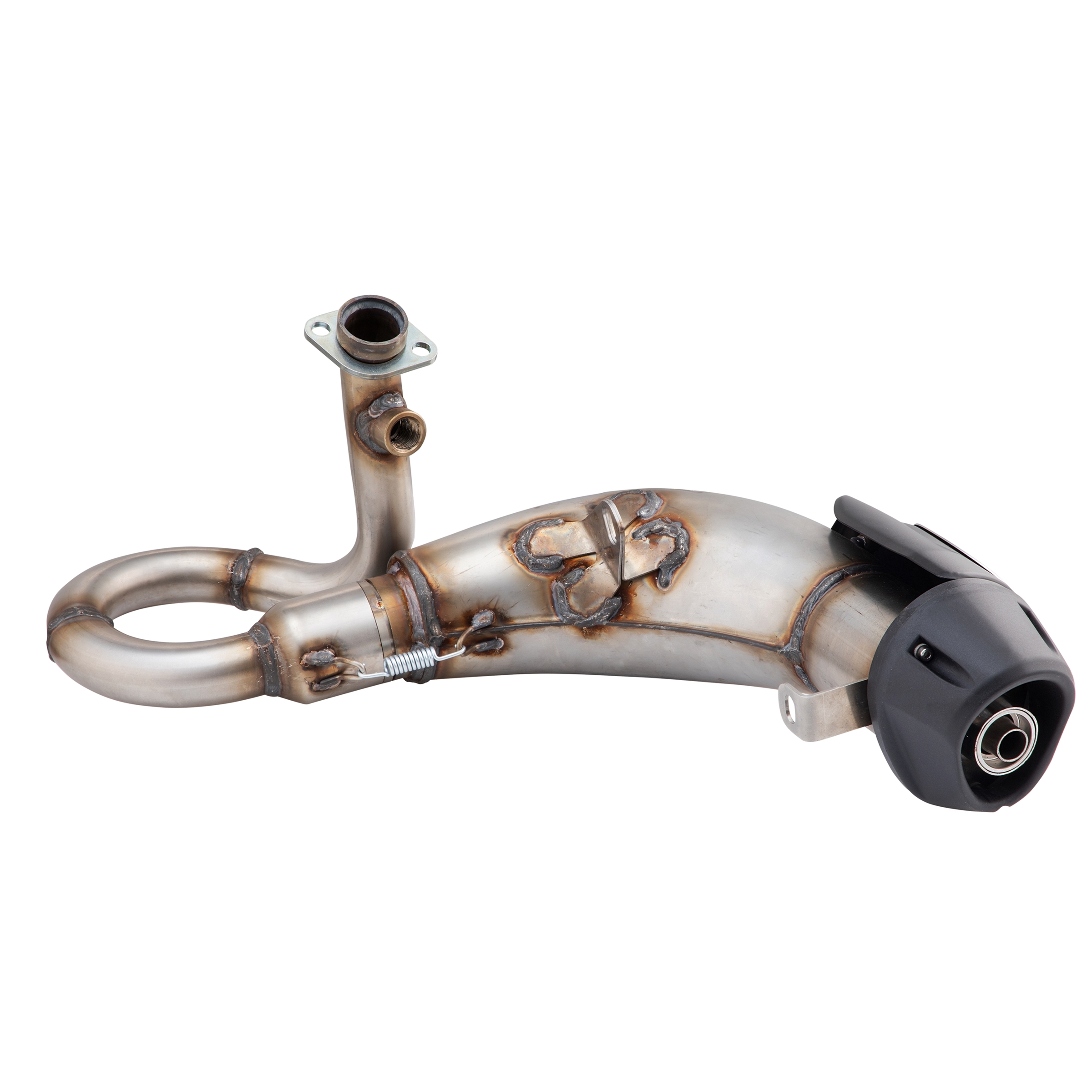 Rennauspuff für Vespa GTS/​GTS Super/​GTV/​GT 60 125-300ccm i.e., 4T, LC, Edelstahl