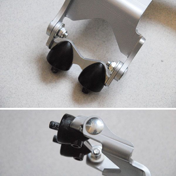 Niedrige Windschutzscheibe, neigbar für BMW R 850 R (03-07) /R 1150 R (99-06), klar
