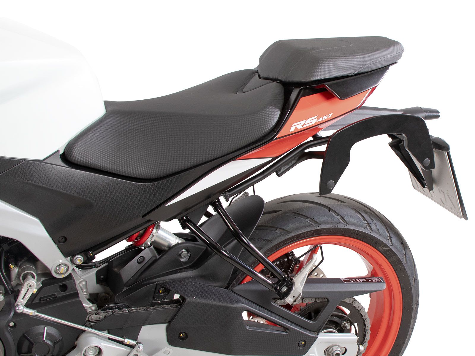 C-Bow Seitenträger schwarz für Aprilia RS 457 (24-) Hepco & Becker