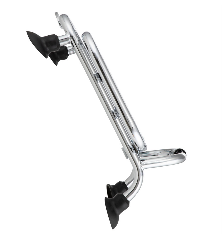 Gepäckträger vorne für Vespa GTS /​GTS Super HPE /​GTV 125/​300 ('19-), klappbar, chrom