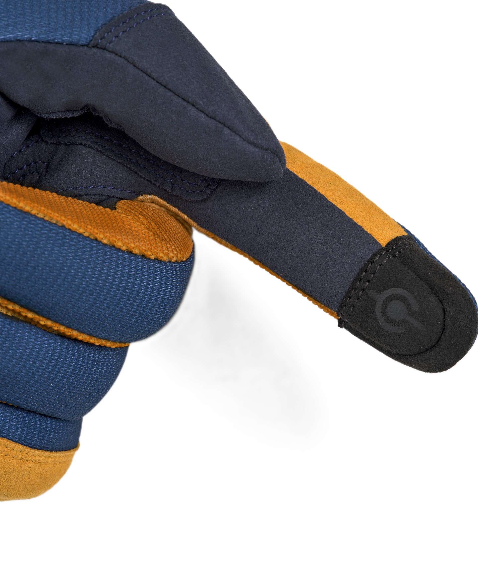 Vespa Handschuhe Officina 8 blau gelb