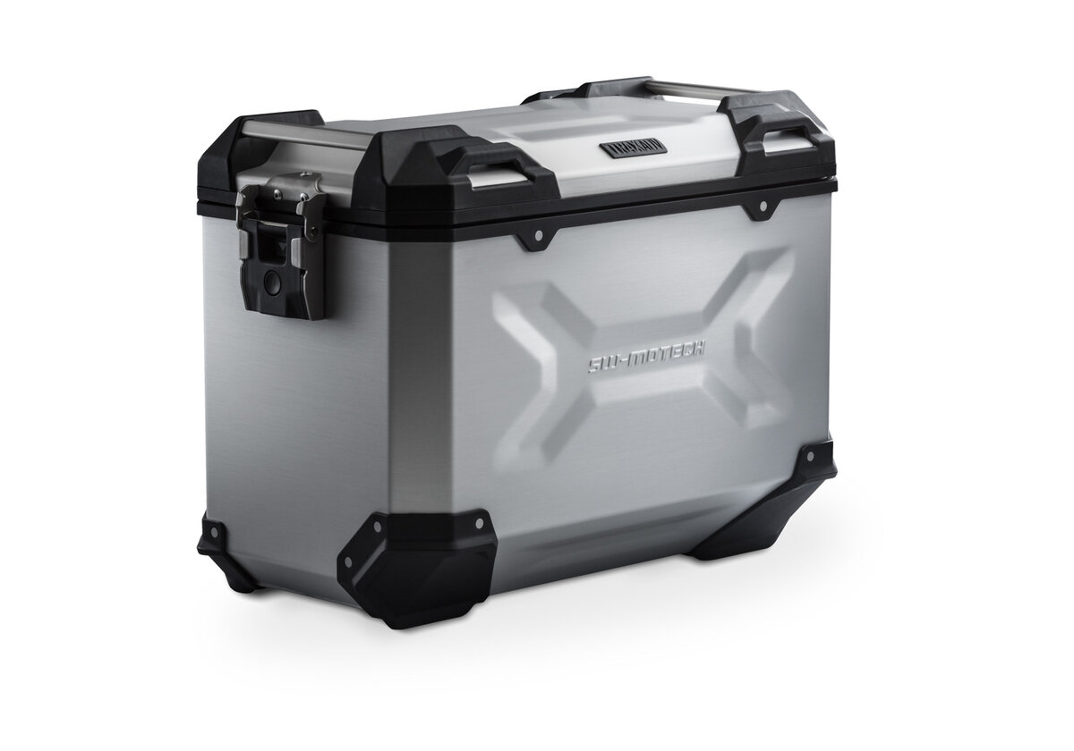 SW-Motech TRAX ADV L Alukoffer 45L silbern, links für Honda XL 750 Transalp (23-)