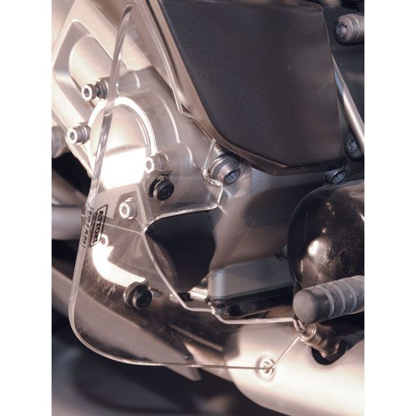 Fußschützer für BMW K 1600 GT /GTL (10-16), Paar, leicht getönt