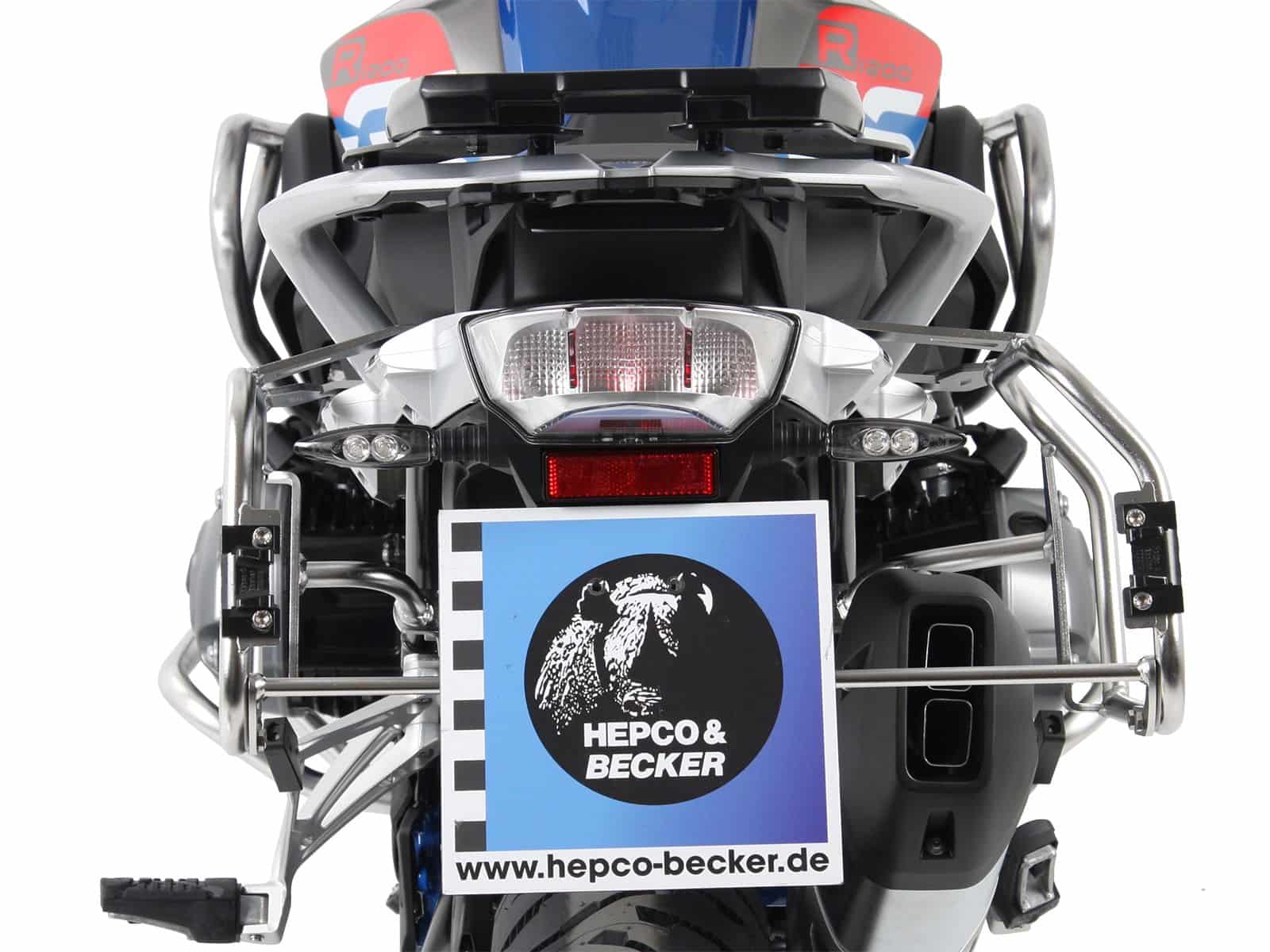 Kofferträgerset Cutout Träger inkl. Kofferset Xplorer Cutout schwarz für BMW R 1200 GS LC Adventure